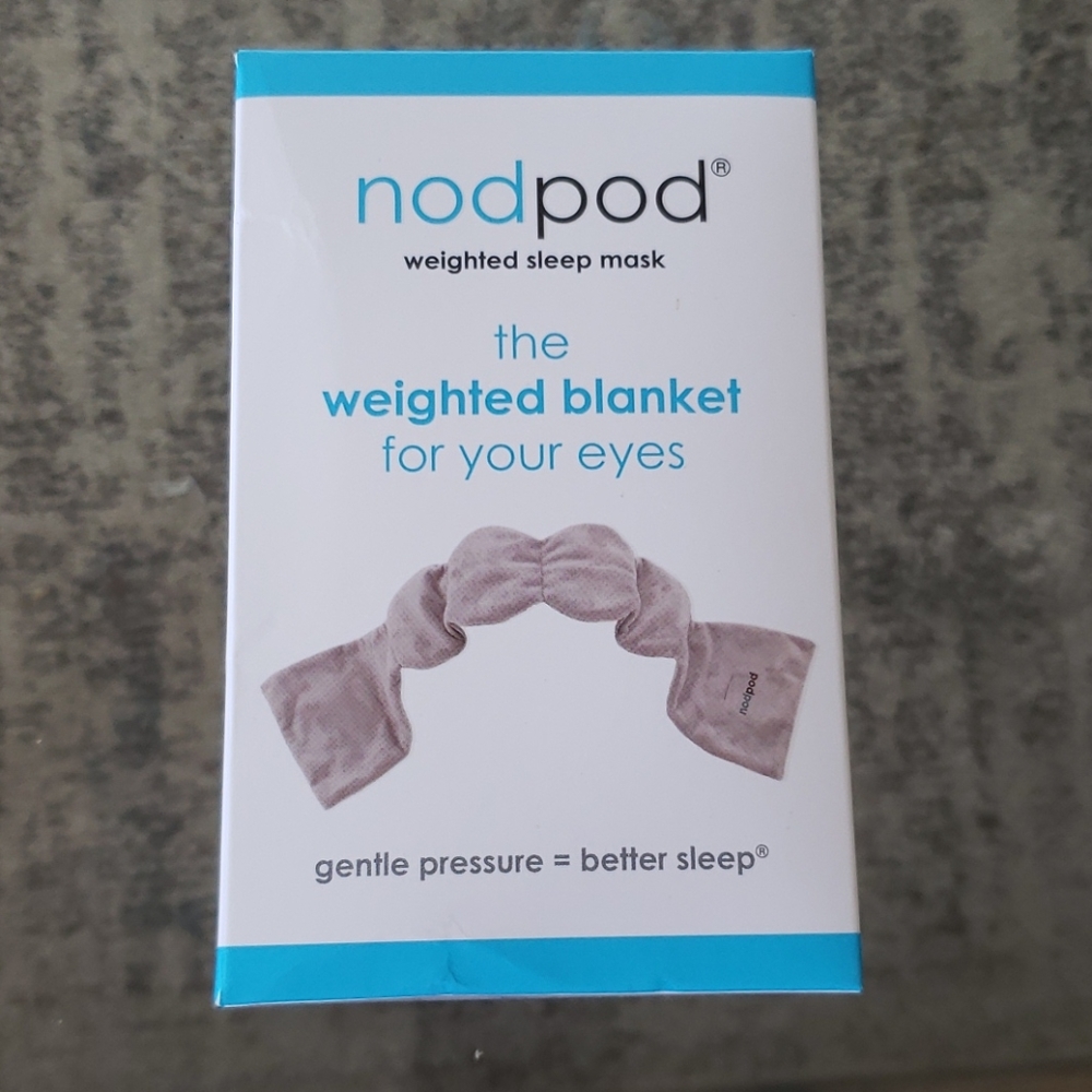 Nodpod Weighted Sleep Mask Grey NIB